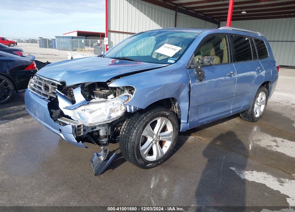2010 TOYOTA HIGHLANDER LIMITED VIN: 5TDYK3EH0AS018607