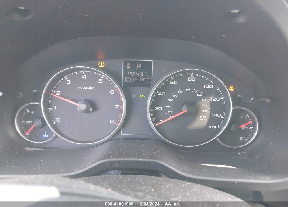 2014 SUBARU OUTBACK 2.5I VIN: 4S4BRCAC3E3242856