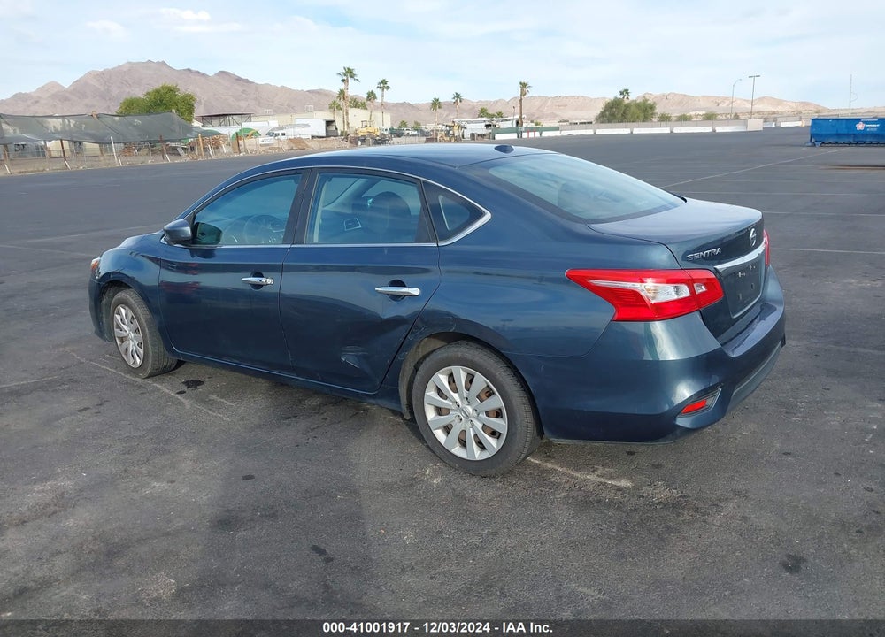 2017 NISSAN SENTRA SV VIN: 3N1AB7AP2HY345778