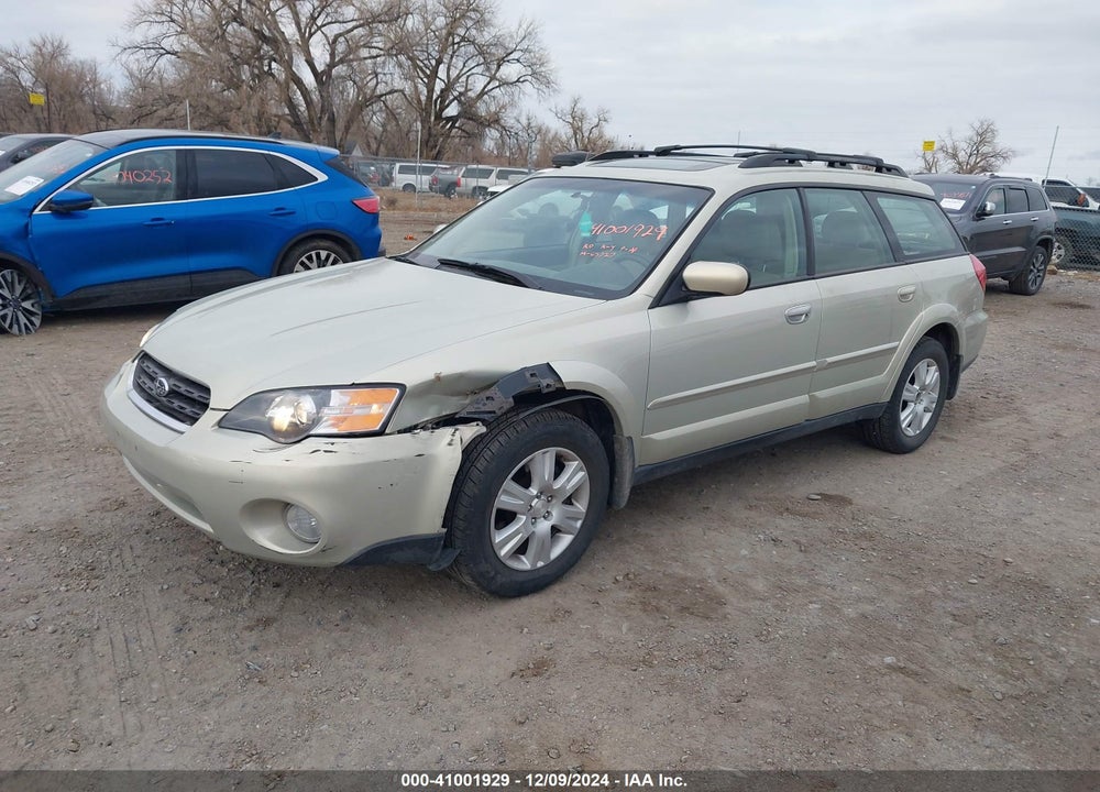 2005 SUBARU OUTBACK 2.5I LIMITED VIN: 4S4BP62C957372302