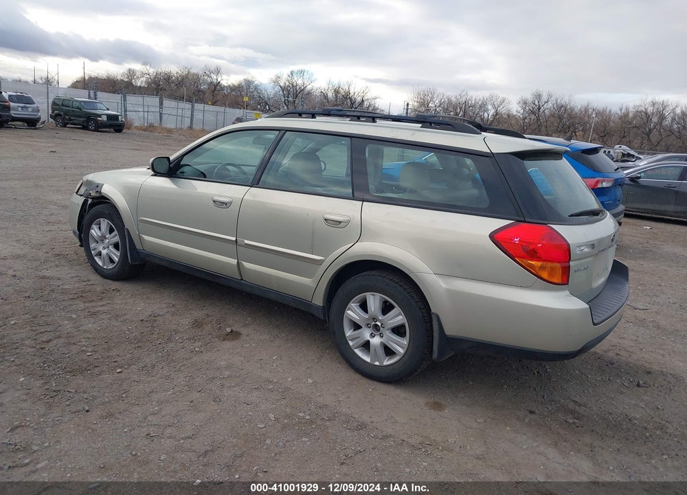 2005 SUBARU OUTBACK 2.5I LIMITED VIN: 4S4BP62C957372302
