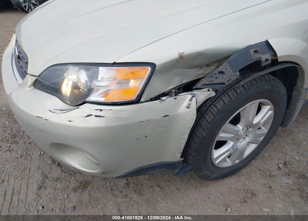 2005 SUBARU OUTBACK 2.5I LIMITED VIN: 4S4BP62C957372302