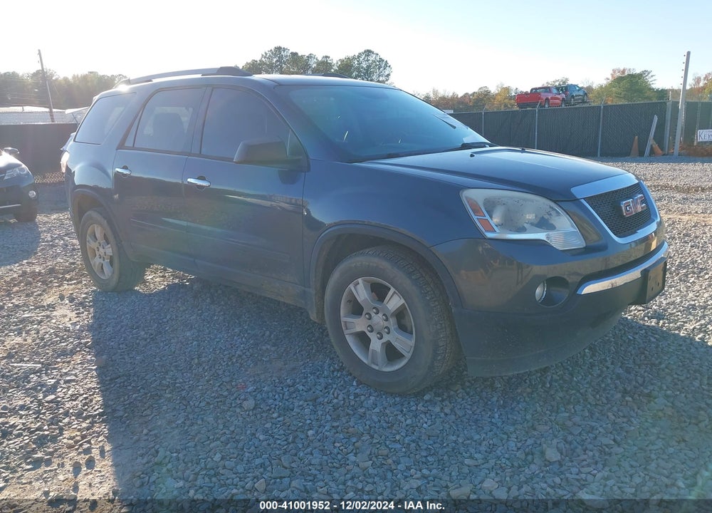 2011 GMC ACADIA SLE VIN: 1GKKRPED9BJ371646