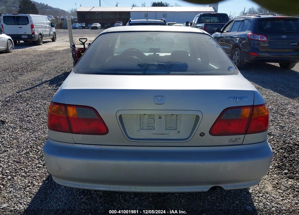 1999 HONDA CIVIC LX VIN: 2HGEJ6678XH508007