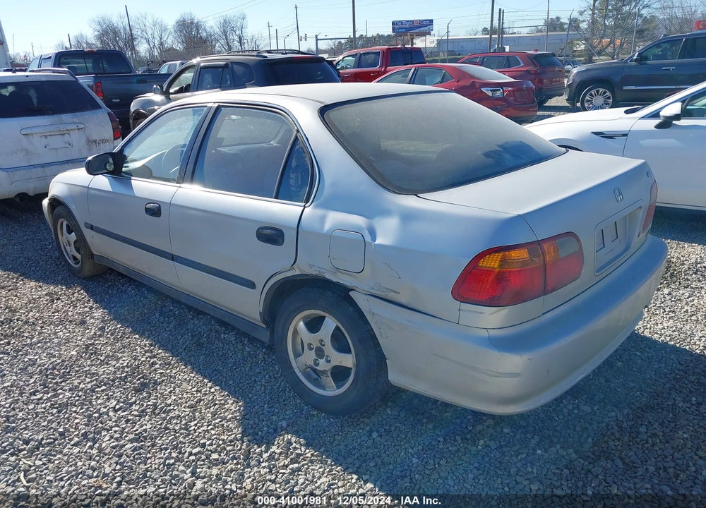 1999 HONDA CIVIC LX VIN: 2HGEJ6678XH508007