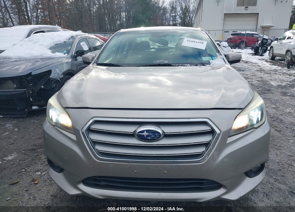 2015 SUBARU LEGACY 2.5I LIMITED VIN: 4S3BNAN60F3044052