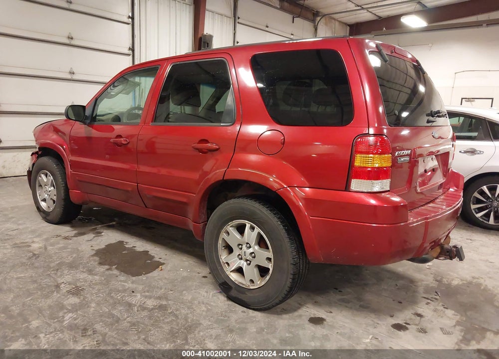 2005 FORD ESCAPE LIMITED VIN: 1FMYU04195KE33396
