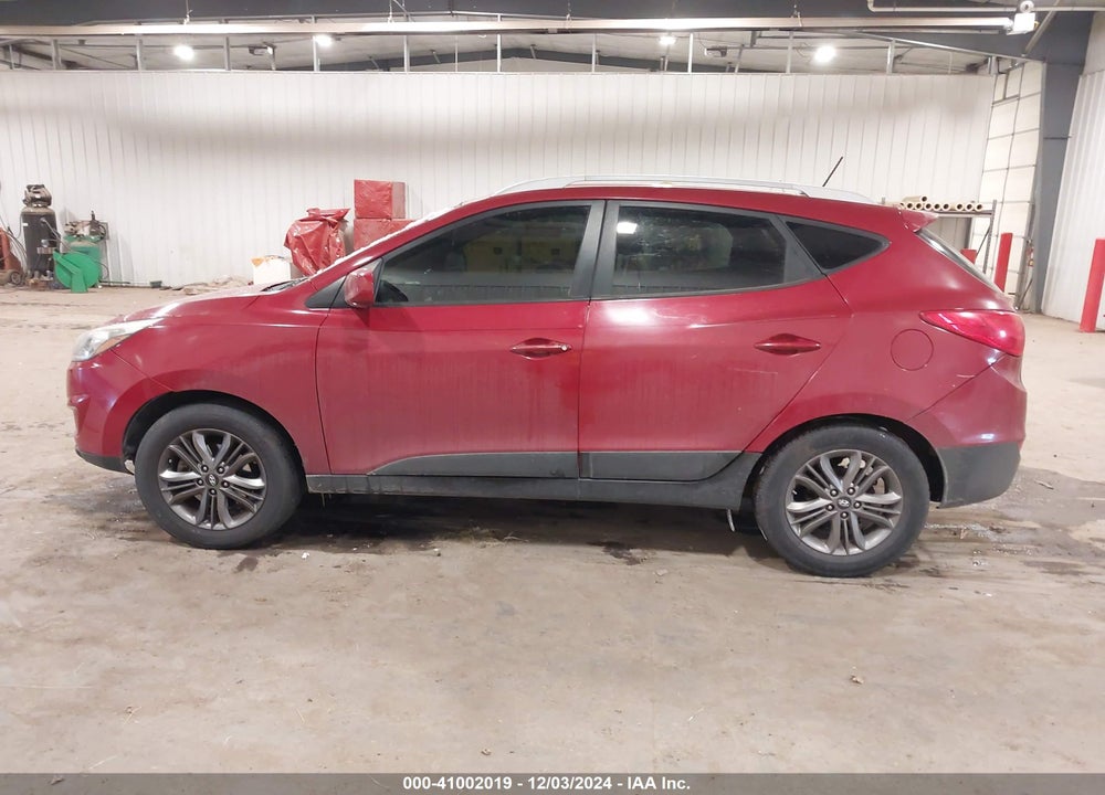 2014 HYUNDAI TUCSON SE VIN: KM8JU3AG0EU842306