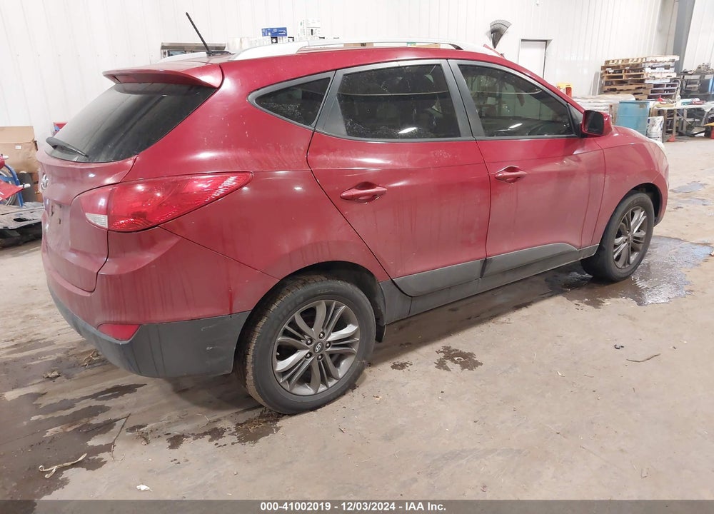 2014 HYUNDAI TUCSON SE VIN: KM8JU3AG0EU842306