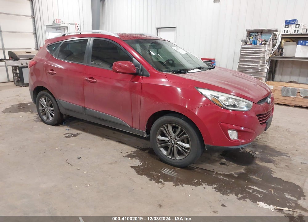 2014 HYUNDAI TUCSON SE VIN: KM8JU3AG0EU842306