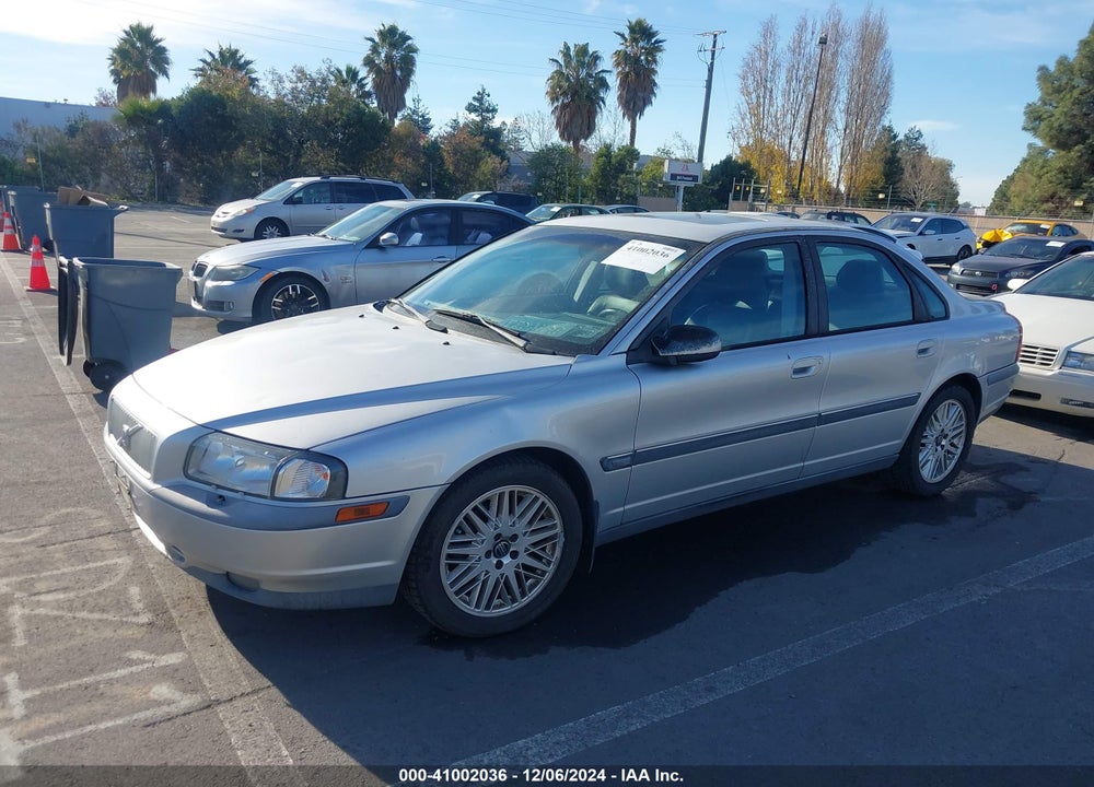 2001 VOLVO S80 T6 VIN: YV1TS90D411152268