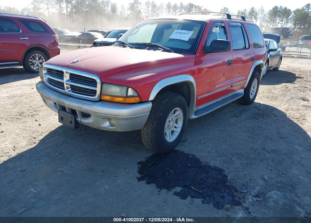 2002 DODGE DURANGO SLT PLUS VIN: 1B4HS58Z92F209330