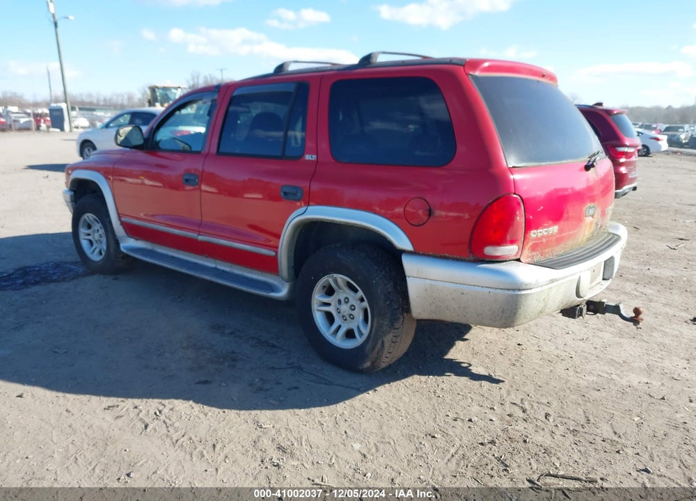 2002 DODGE DURANGO SLT PLUS VIN: 1B4HS58Z92F209330