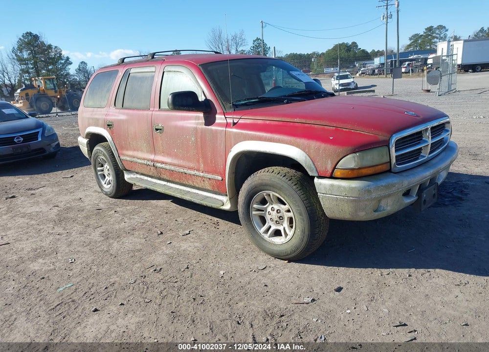 2002 DODGE DURANGO SLT PLUS VIN: 1B4HS58Z92F209330