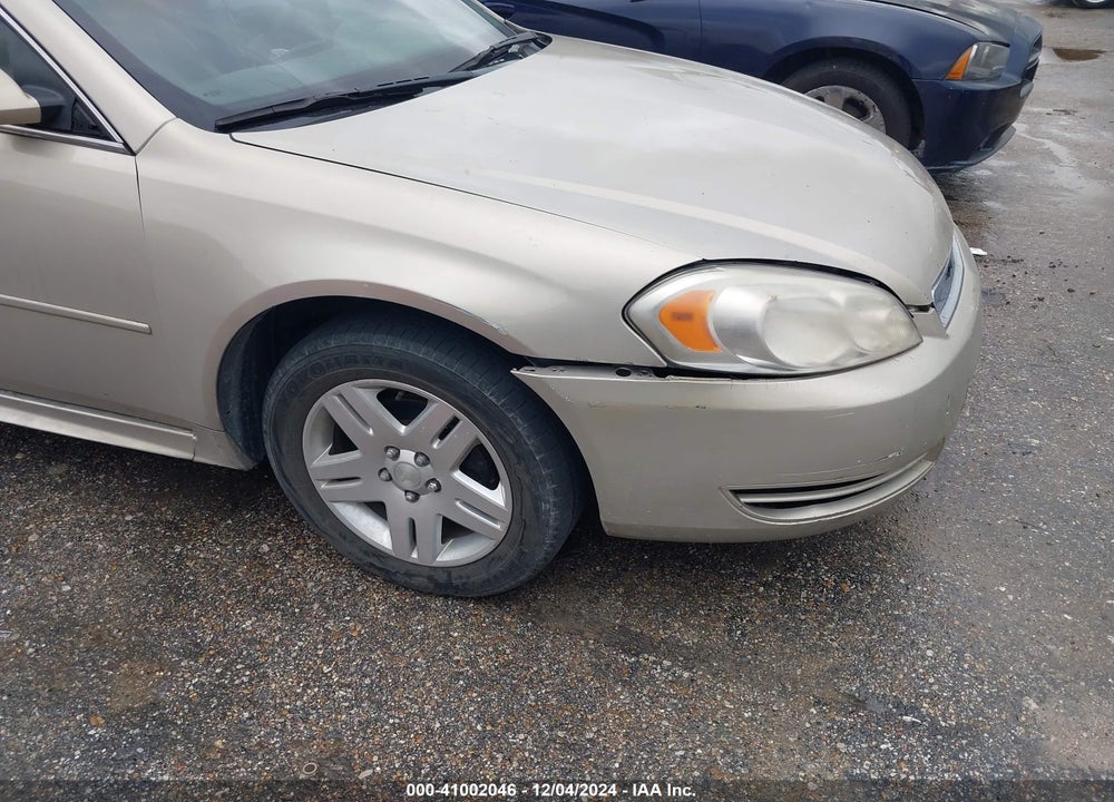 2012 CHEVROLET IMPALA LT VIN: 2G1WG5E39C1277950