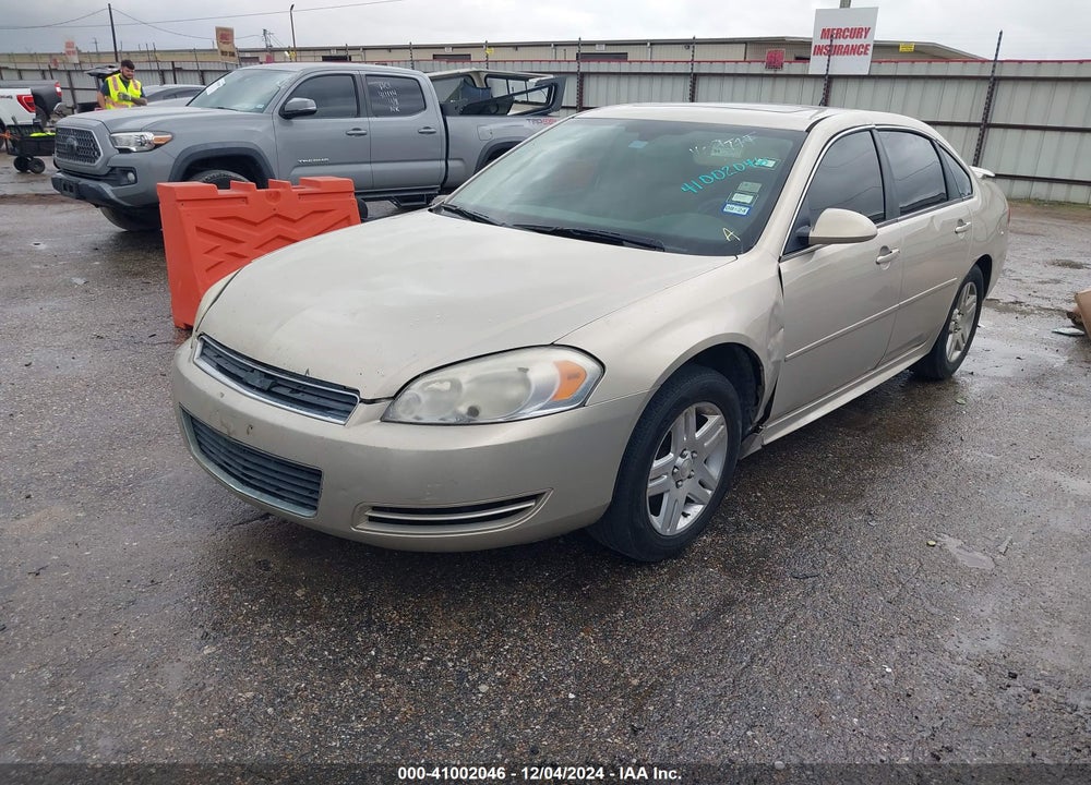 2012 CHEVROLET IMPALA LT VIN: 2G1WG5E39C1277950