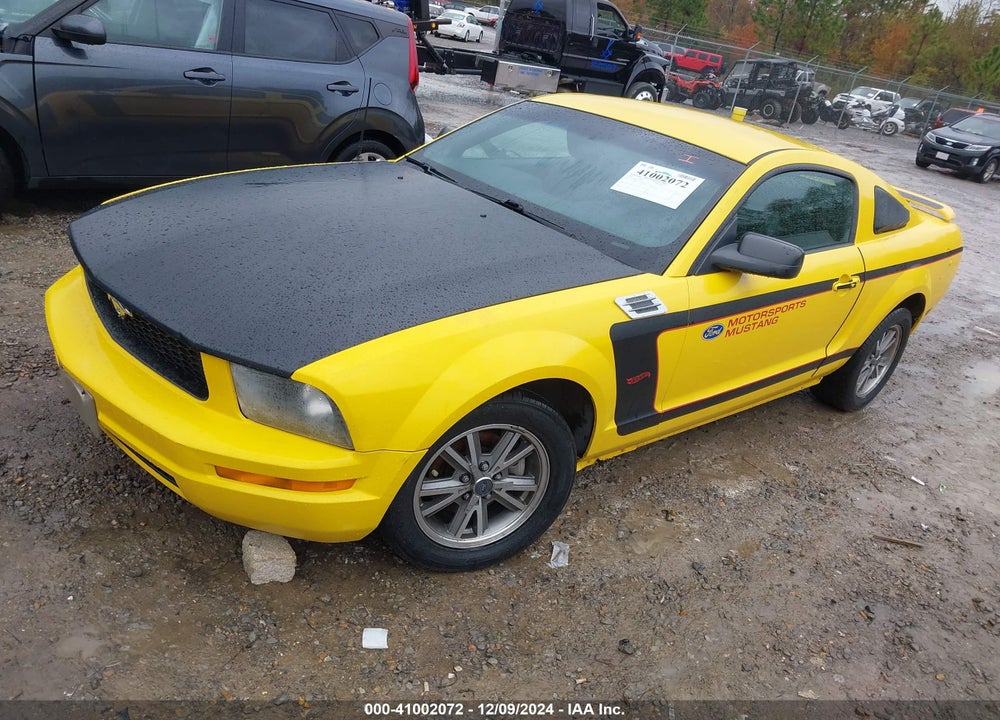 2005 FORD MUSTANG V6 DELUXE/V6 PREMIUM VIN: 1ZVFT80N455118720