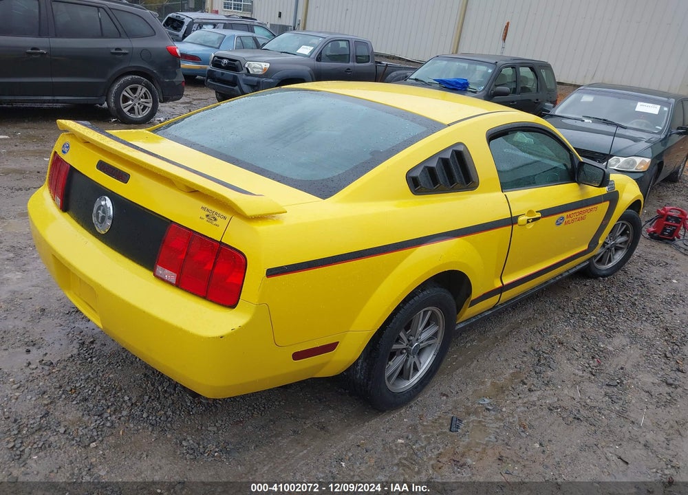 2005 FORD MUSTANG V6 DELUXE/V6 PREMIUM VIN: 1ZVFT80N455118720