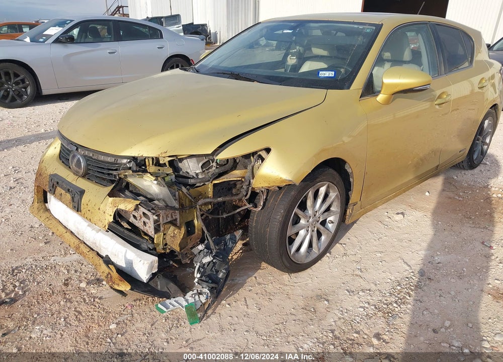 2011 LEXUS CT 200H PREMIUM VIN: JTHKD5BH9B2014143