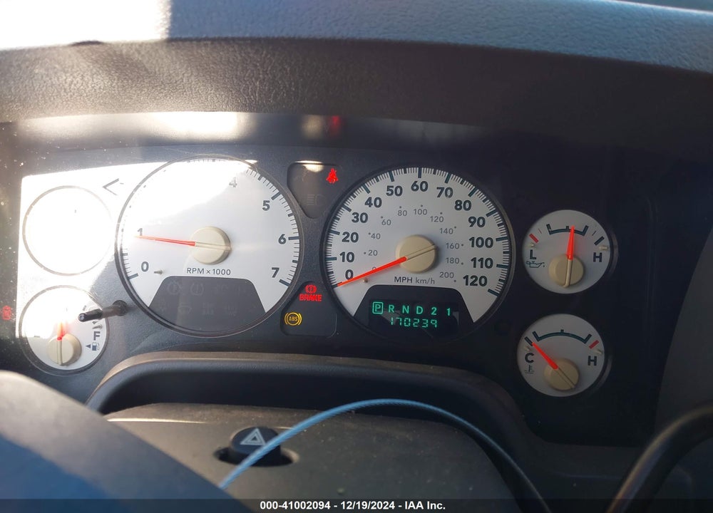 2006 DODGE RAM 1500 SLT VIN: 1D7HA18N36S515096