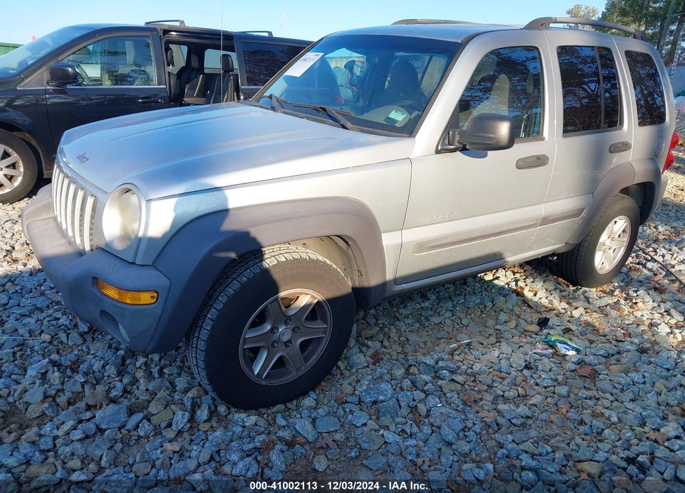 2004 JEEP LIBERTY SPORT VIN: 1J4GK48K24W319676