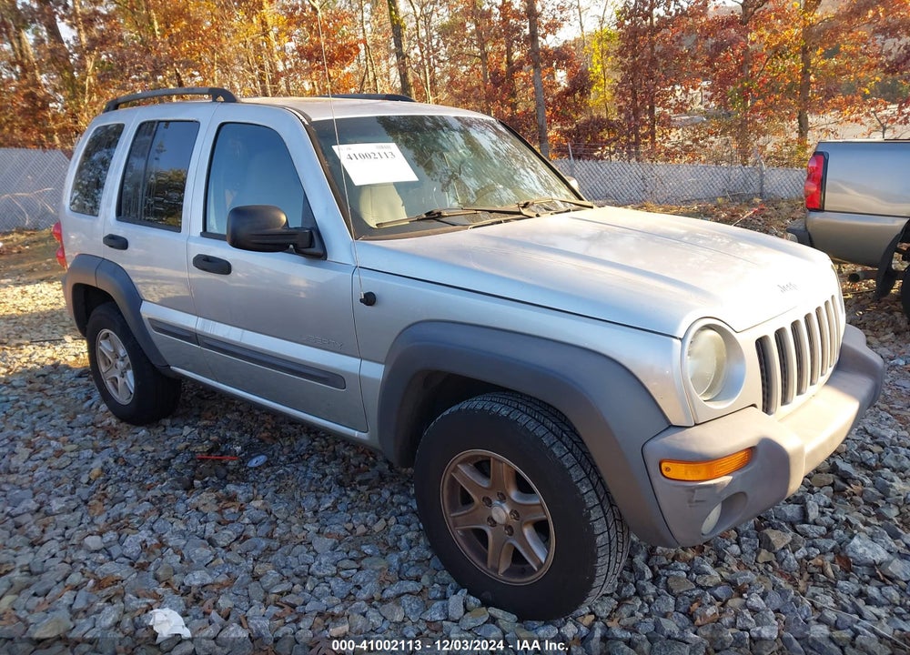 2004 JEEP LIBERTY SPORT VIN: 1J4GK48K24W319676