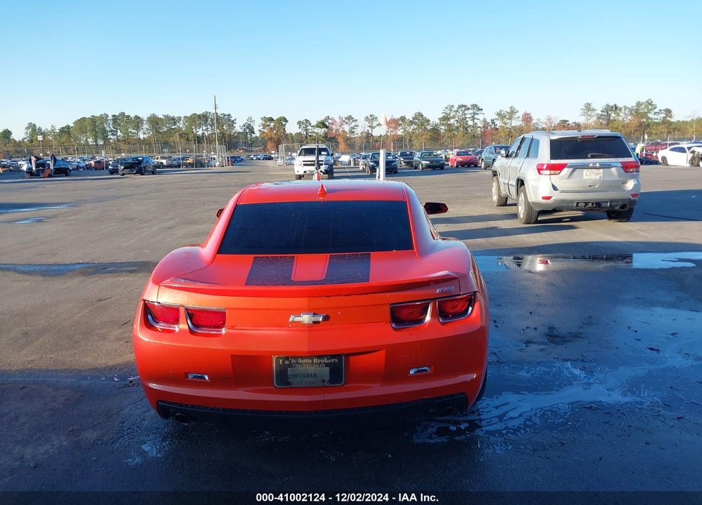 2012 CHEVROLET CAMARO 2LT VIN: 2G1FC1E32C9176643