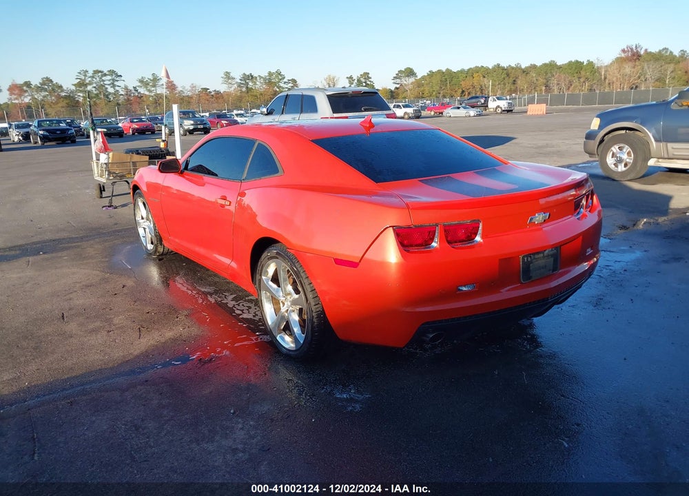 2012 CHEVROLET CAMARO 2LT VIN: 2G1FC1E32C9176643