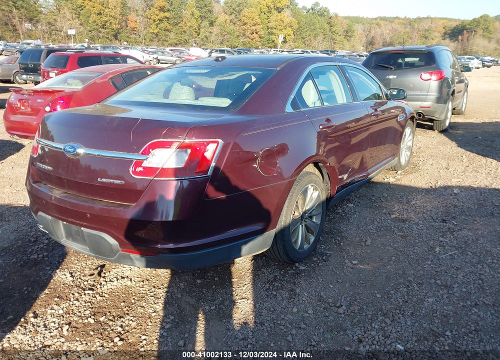 2011 FORD TAURUS LIMITED VIN: 1FAHP2FWXBG128770