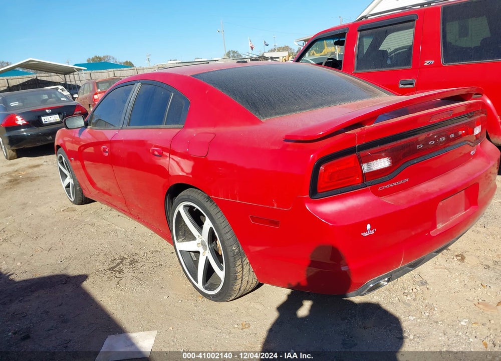 2012 DODGE CHARGER VIN: 2C3CDXCTXCH303887