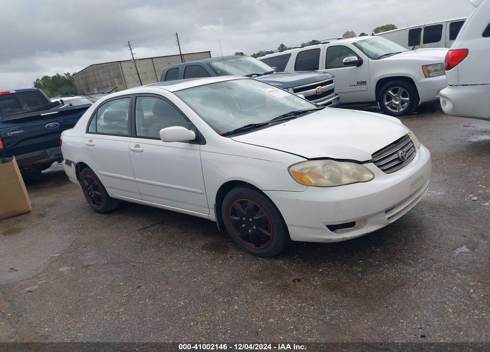 2004 TOYOTA COROLLA LE VIN: 1NXBR32EX4Z203626