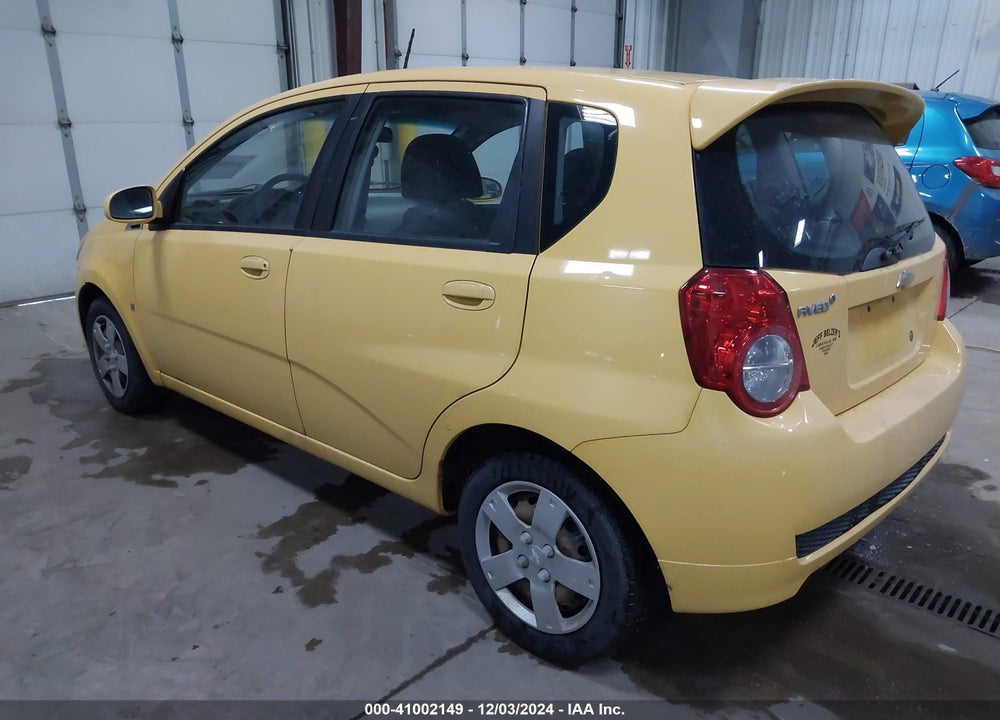 2009 CHEVROLET AVEO LT VIN: KL1TD66E59B620570