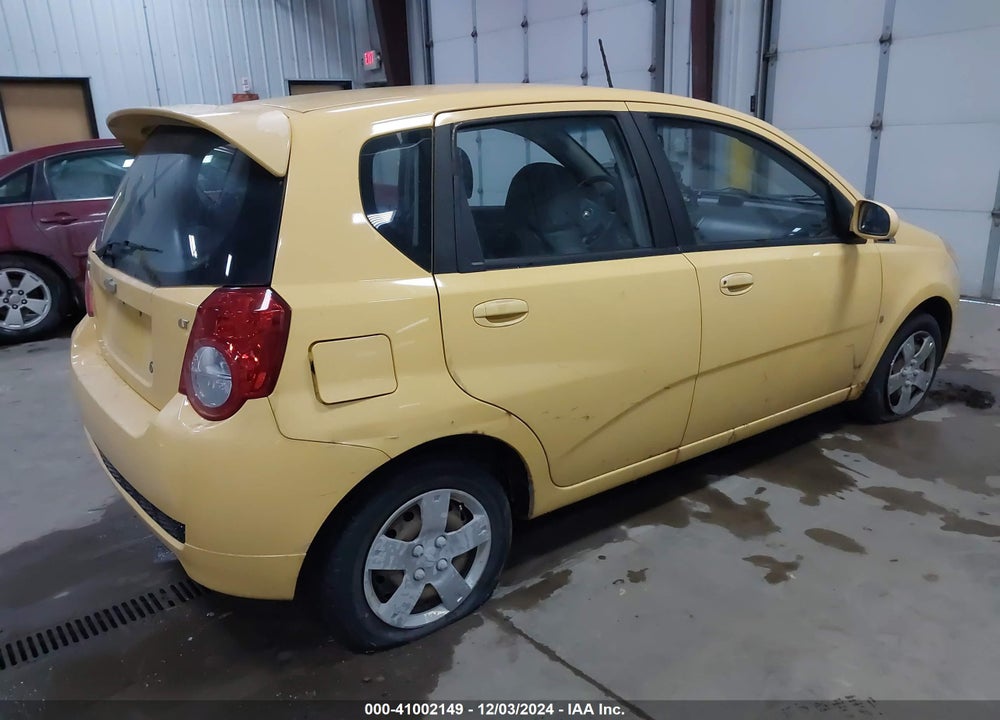2009 CHEVROLET AVEO LT VIN: KL1TD66E59B620570
