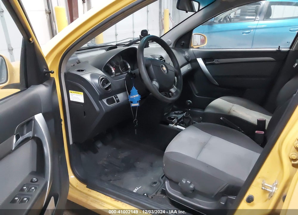 2009 CHEVROLET AVEO LT VIN: KL1TD66E59B620570