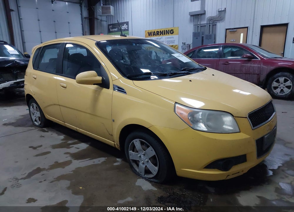 2009 CHEVROLET AVEO LT VIN: KL1TD66E59B620570