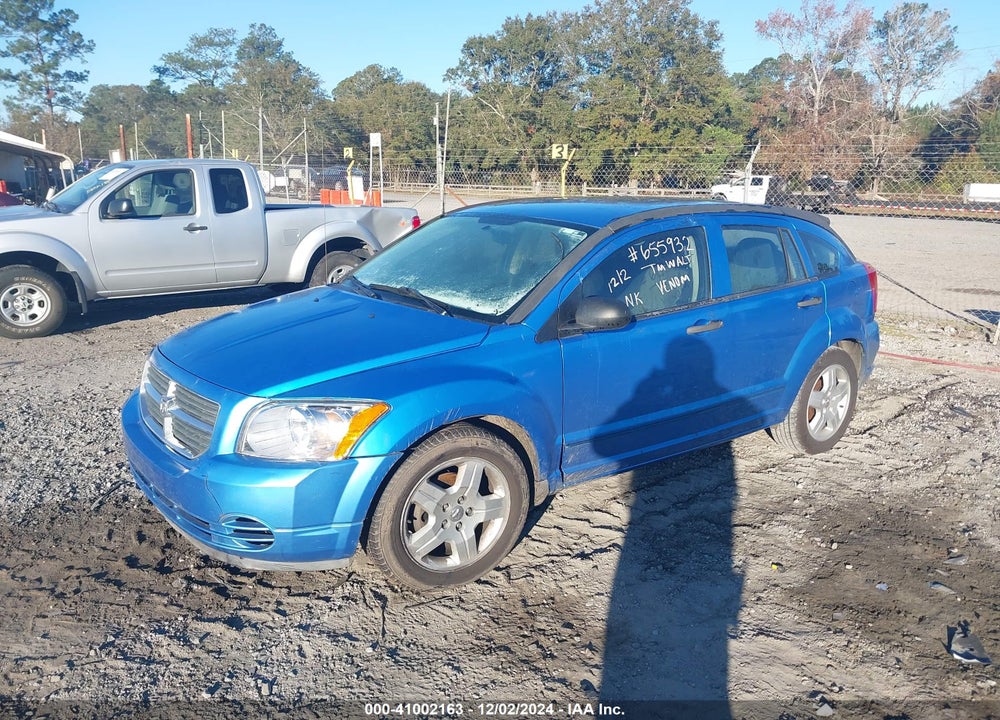 2008 DODGE CALIBER VIN: 1B3HB48B18D655932