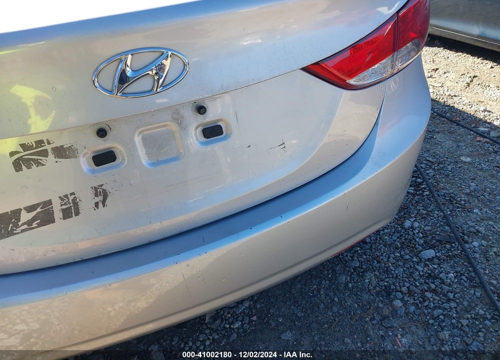 2013 HYUNDAI ELANTRA VIN: KMHDH4AE4DU597448