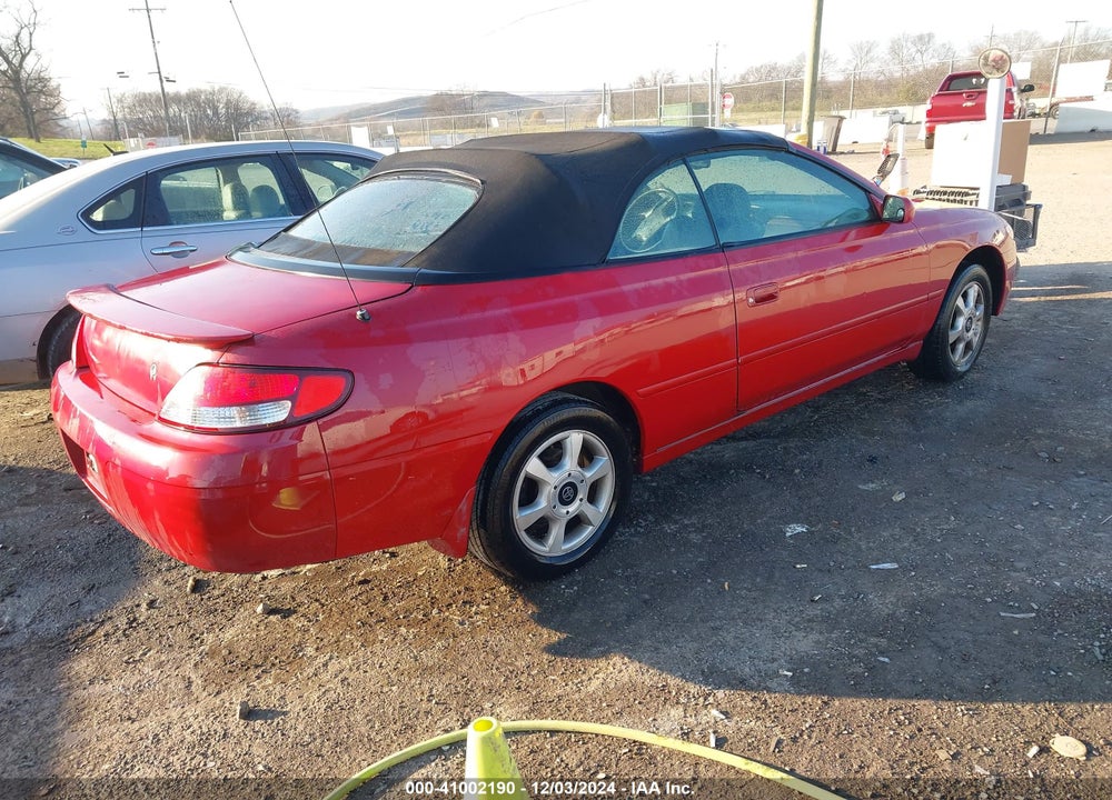 2001 TOYOTA CAMRY SOLARA SLE V6 VIN: 2T1FF28P21C445689