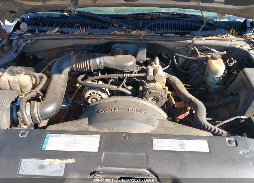 2000 CHEVROLET SILVERADO 1500 VIN: 2GCEC19W4Y1385413