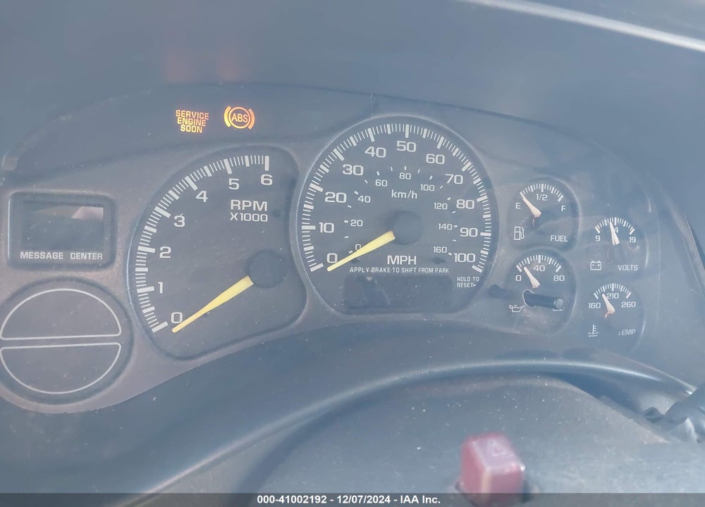 2000 CHEVROLET SILVERADO 1500 VIN: 2GCEC19W4Y1385413