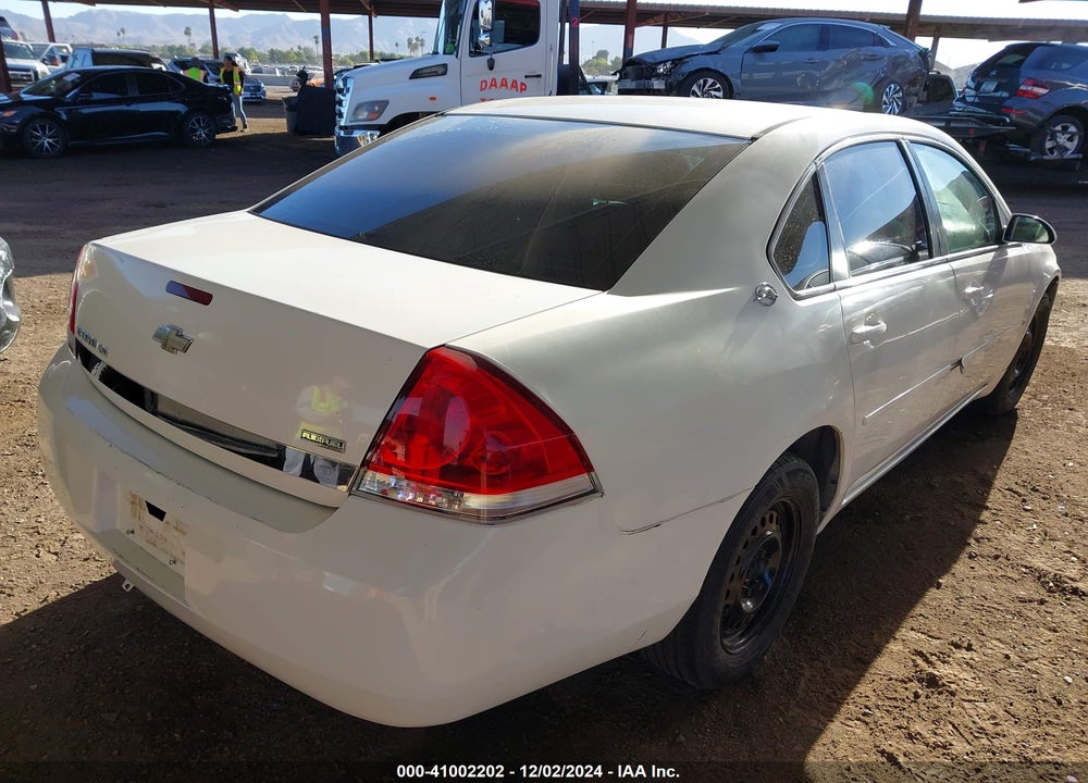 2008 CHEVROLET IMPALA LS VIN: 2G1WB58K589238069
