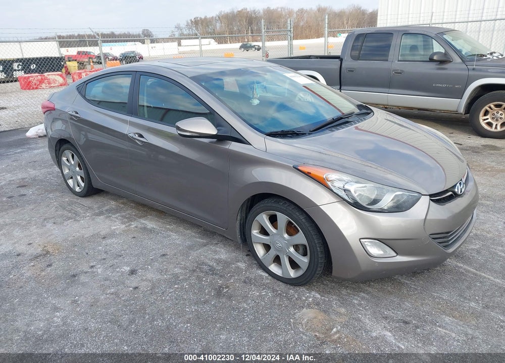 2013 HYUNDAI ELANTRA LIMITED VIN: 5NPDH4AE1DH219411