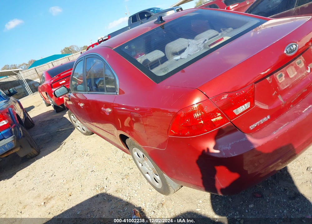 2010 KIA OPTIMA LX VIN: KNAGG4A82A5444553