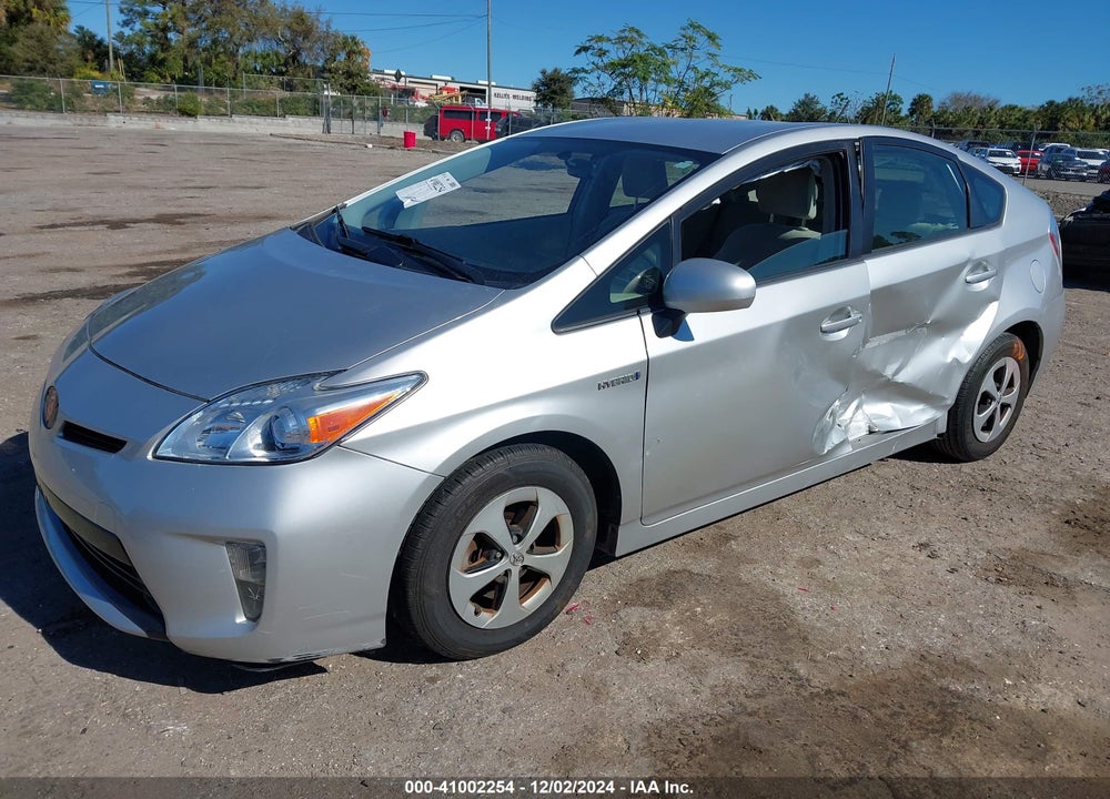 2012 TOYOTA PRIUS TWO VIN: JTDKN3DU6C5435864