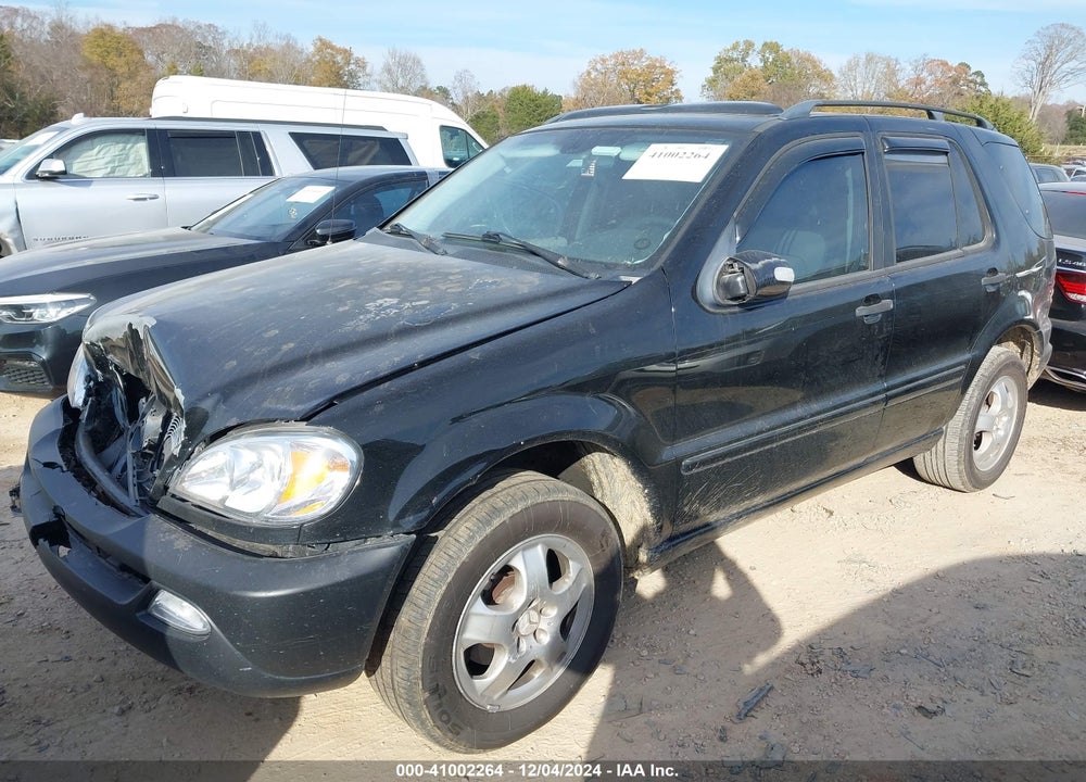 2003 MERCEDES-BENZ ML 350 VIN: 4JGAB57E43A409531