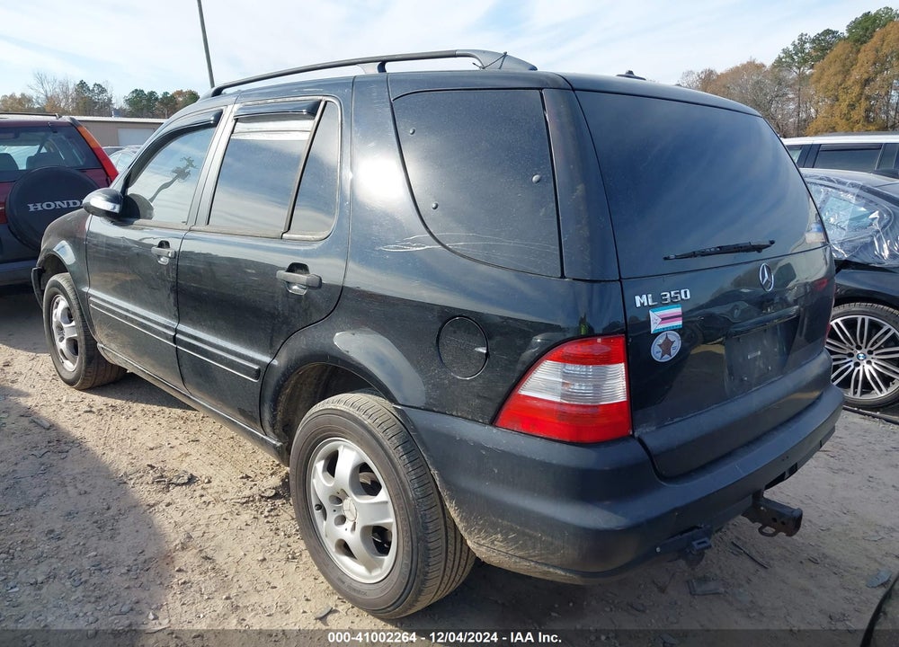 2003 MERCEDES-BENZ ML 350 VIN: 4JGAB57E43A409531