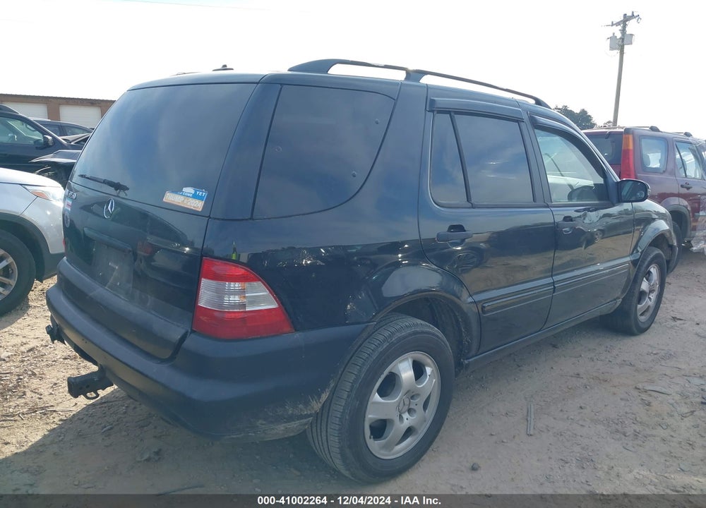 2003 MERCEDES-BENZ ML 350 VIN: 4JGAB57E43A409531