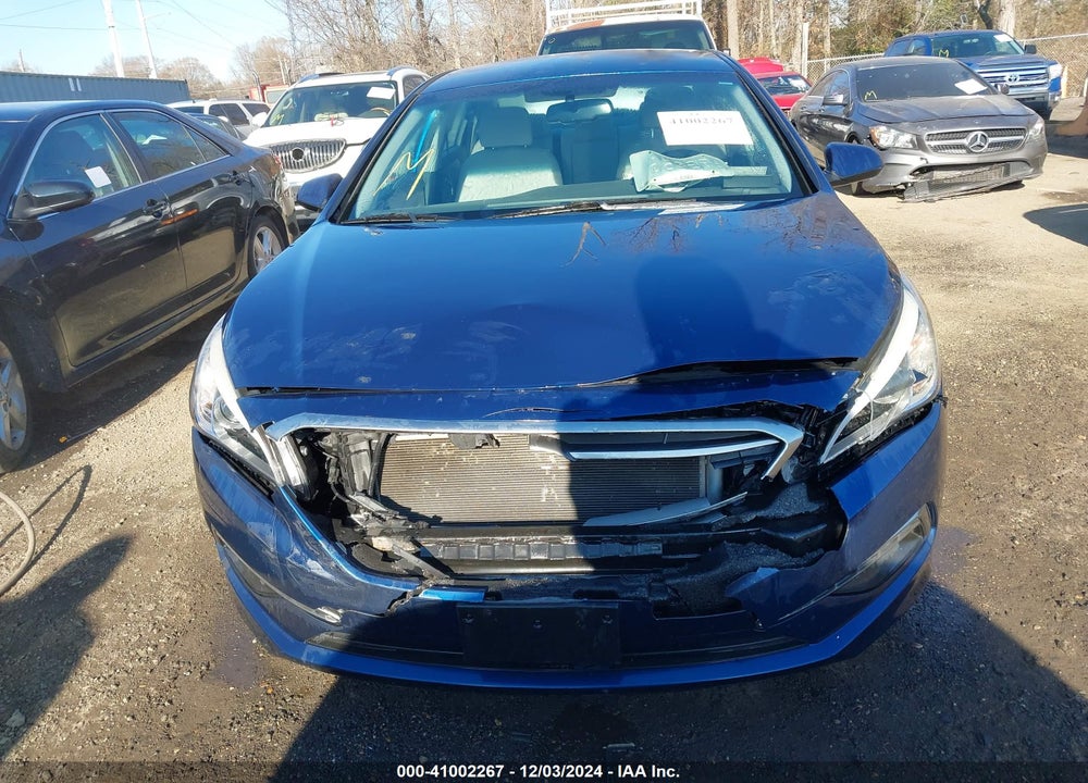 2015 HYUNDAI SONATA SE VIN: 5NPE24AF6FH221379
