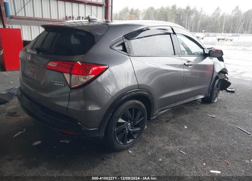 2022 HONDA HR-V AWD SPORT VIN: 3CZRU6H10NM754302