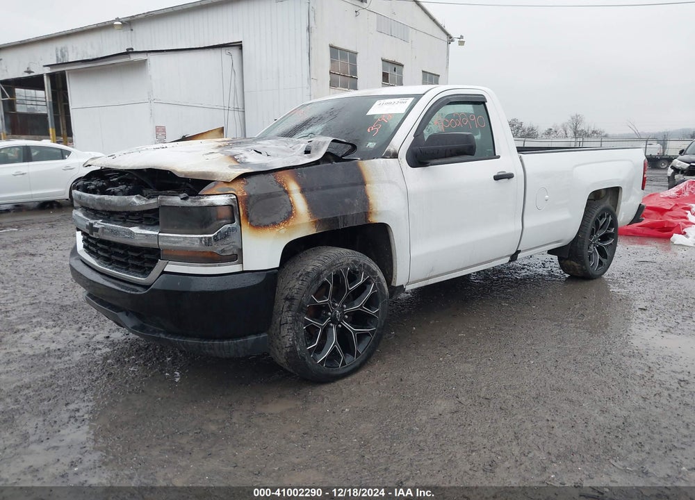 2018 CHEVROLET SILVERADO 1500 WORK TRUCK VIN: 1GCNCNEH8JZ103592